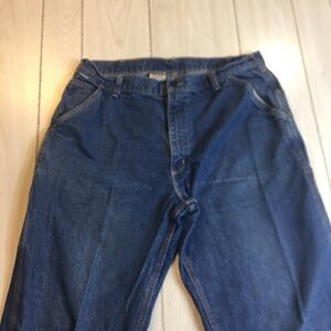 Carhartt FR Flame Resistant Jeans Utility Denim FRB13 DNM 40x32 Original Fit